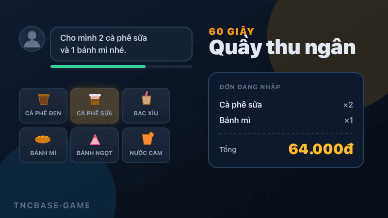 Thumbnail game Quầy thu ngân 60 giây